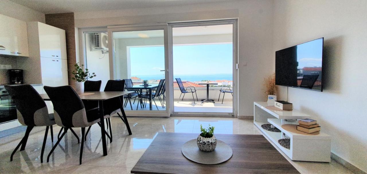 Seahorse Luxury Apartment With Pool And Sea View Novalja Eksteriør bilde